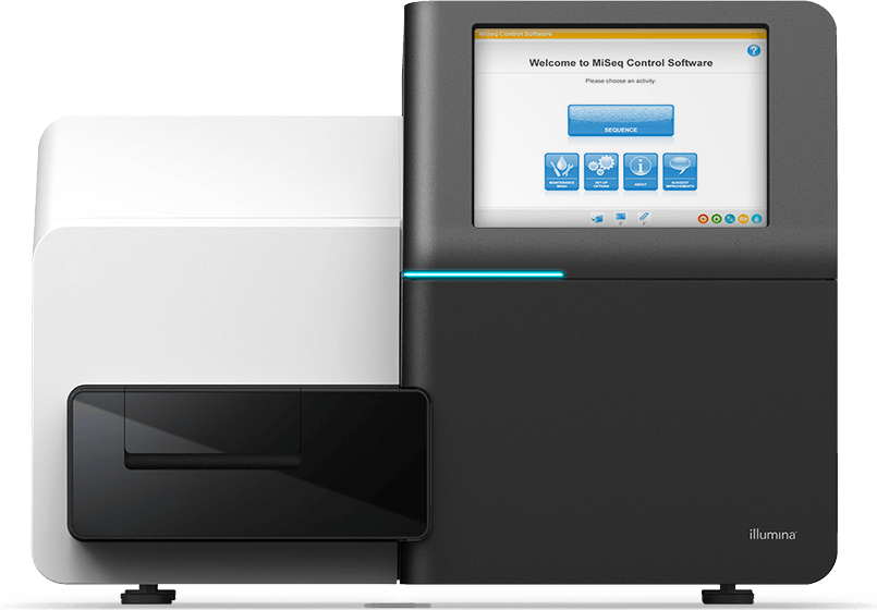 Illumina MiSeq sequencer vector graphic