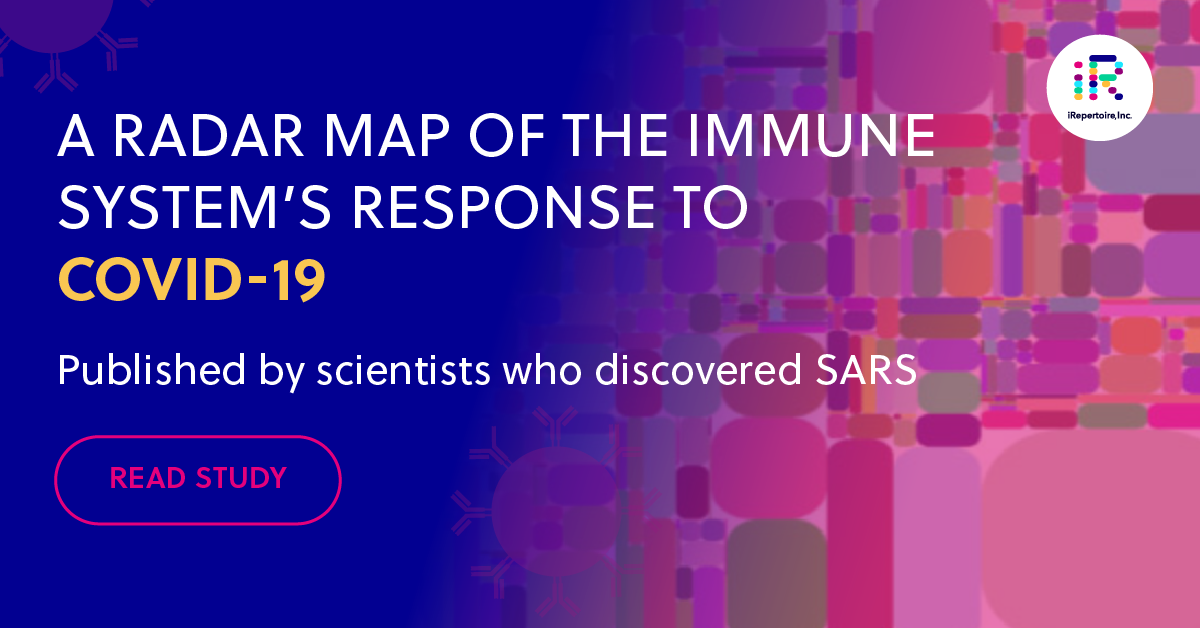 A radar map of the immune system's response to COVID-19, published by scientists who discovered SARS
